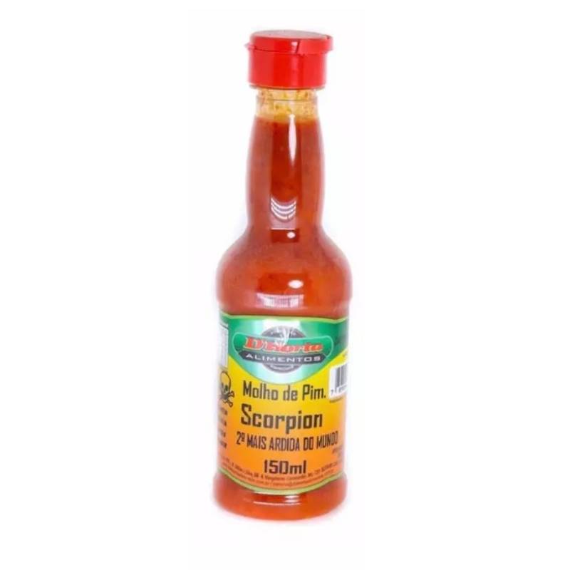 Molho de pimenta Scorpion Cremoso D Horta -A Segunda mais Ardida - 0